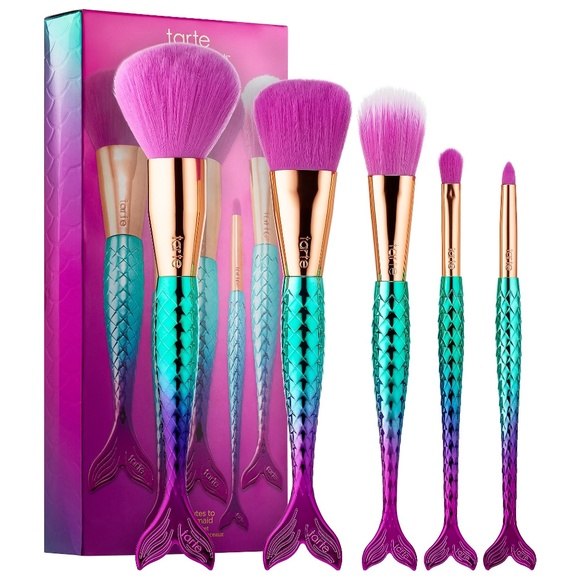 TARTE 5 PCS MINUTES TO MERMAID BRUSH SET - Picture 6 of 8